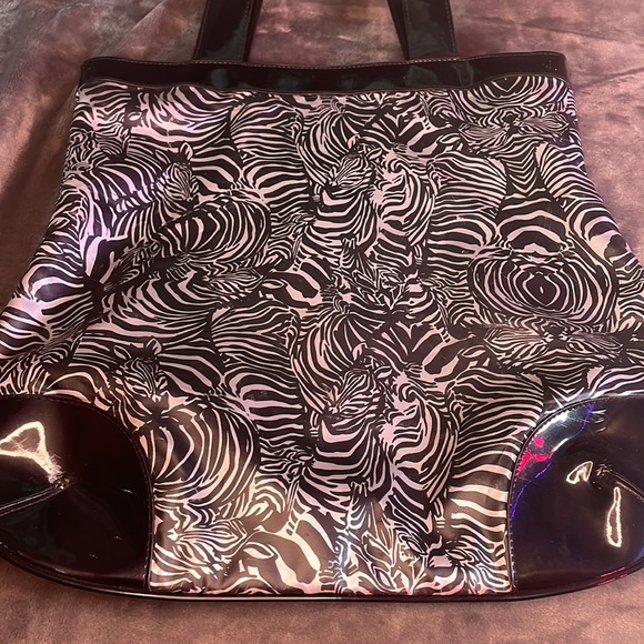 Betsy Johnson Zebra Tote - Picture 10 of 12